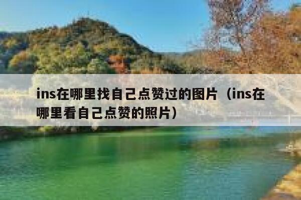 ins在哪里找自己点赞过的图片（ins在哪里看自己点赞的照片） 第1张