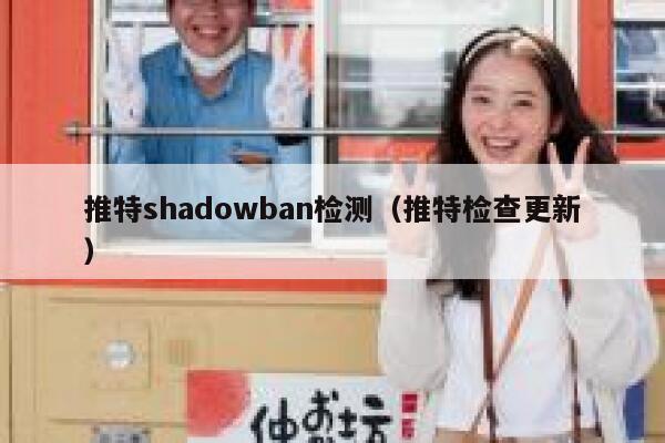 推特shadowban检测（推特检查更新） 第1张