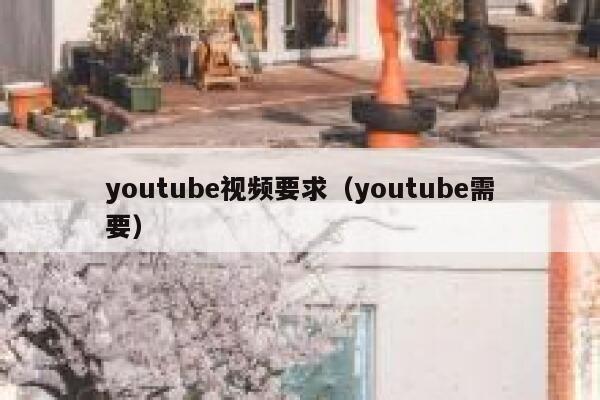 youtube视频要求（youtube需要） 第1张