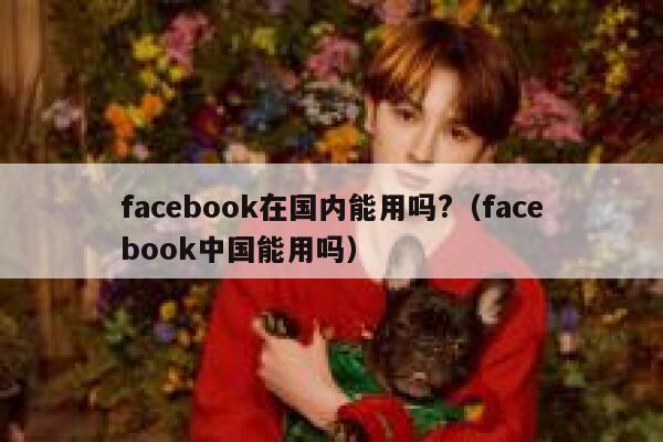 facebook在国内能用吗?（facebook中国能用吗） 第1张