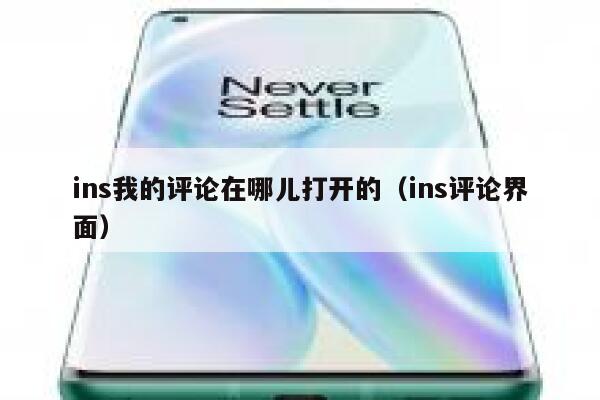 ins我的评论在哪儿打开的（ins评论界面） 第1张