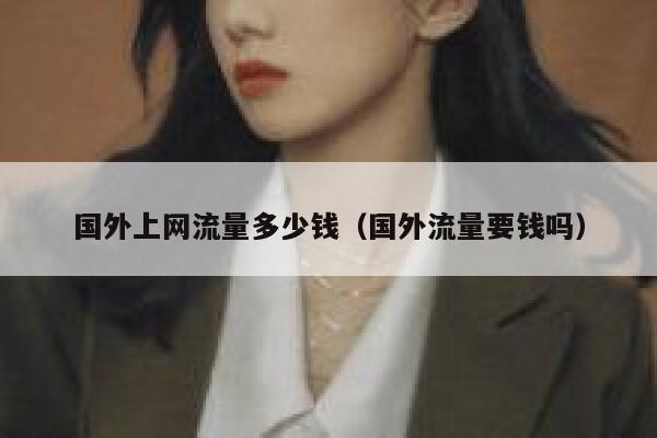 国外上网流量多少钱（国外流量要钱吗） 第1张