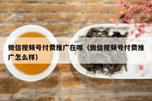 微信视频号付费推广在哪（微信视频号付费推广怎么样） 第1张