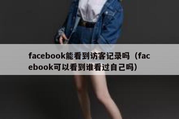 facebook能看到访客记录吗（facebook可以看到谁看过自己吗） 第1张