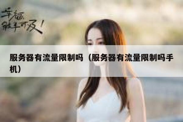 服务器有流量限制吗（服务器有流量限制吗手机） 第1张