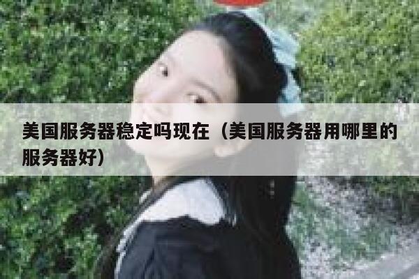 美国服务器稳定吗现在（美国服务器用哪里的服务器好） 第1张