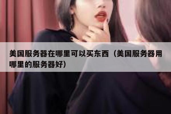 美国服务器在哪里可以买东西（美国服务器用哪里的服务器好） 第1张