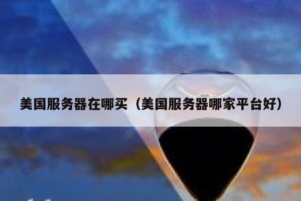 美国服务器在哪买（美国服务器哪家平台好） 第1张
