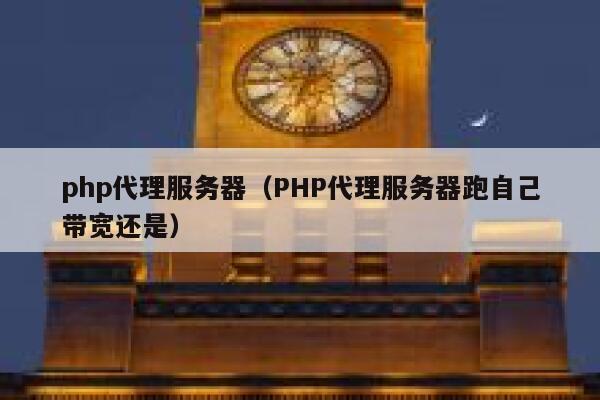 php代理服务器（PHP代理服务器跑自己带宽还是） 第1张