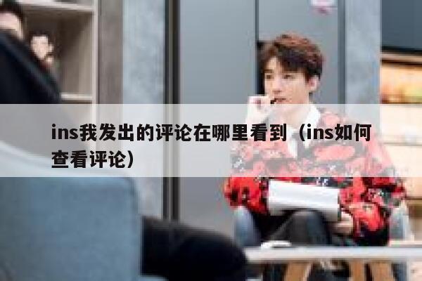 ins我发出的评论在哪里看到（ins如何查看评论） 第1张