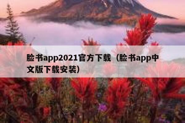 脸书app2021官方下载（脸书app中文版下载安装） 第1张