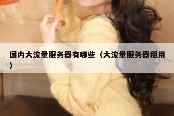 国内大流量服务器有哪些（大流量服务器租用） 第1张
