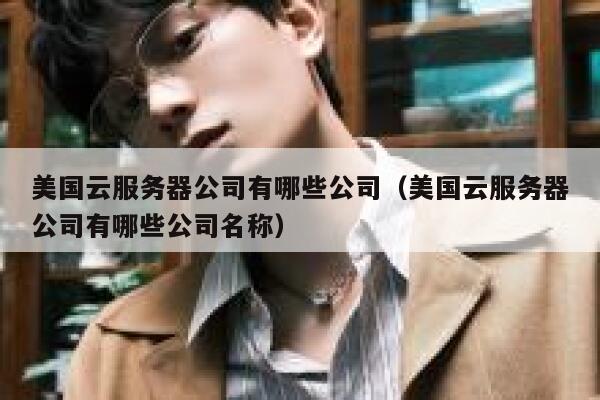 美国云服务器公司有哪些公司（美国云服务器公司有哪些公司名称） 第1张