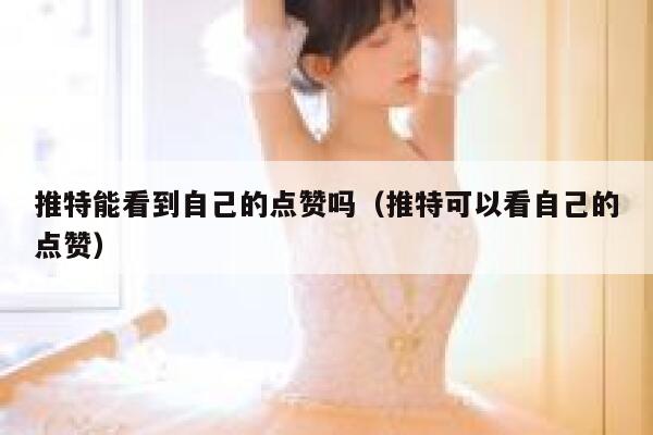 推特能看到自己的点赞吗（推特可以看自己的点赞） 第1张