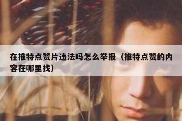 在推特点赞片违法吗怎么举报（推特点赞的内容在哪里找） 第1张
