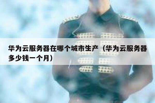 华为云服务器在哪个城市生产（华为云服务器多少钱一个月） 第1张