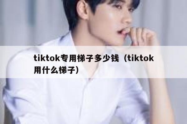 tiktok专用梯子多少钱（tiktok用什么梯子） 第1张