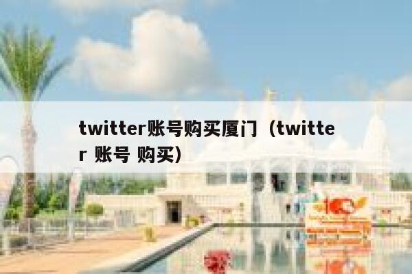 twitter账号购买厦门（twitter 账号 购买） 第1张