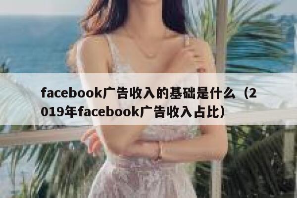 facebook广告收入的基础是什么（2019年facebook广告收入占比） 第1张