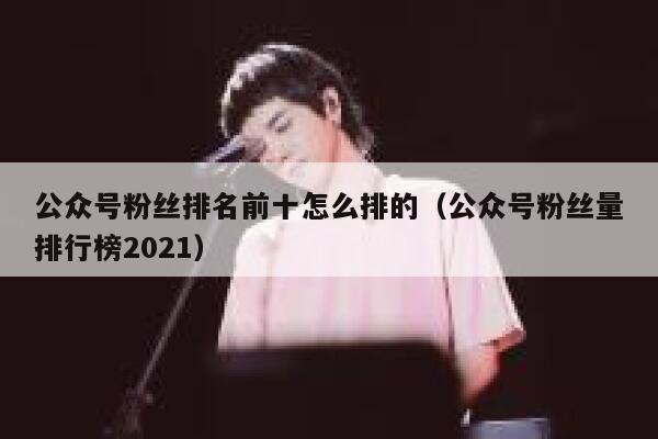 公众号粉丝排名前十怎么排的(公众号粉丝量排行榜2021) 第1张 公众号粉丝排名前十怎么排的(公众号粉丝量排行榜2021) 第1张