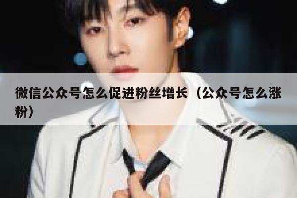 微信公众号怎么促进粉丝增长(公众号怎么涨粉) 第1张 微信公众号怎么促进粉丝增长(公众号怎么涨粉) 第1张