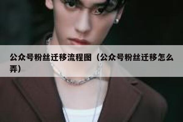 公众号粉丝迁移流程图(公众号粉丝迁移怎么弄) 第1张 公众号粉丝迁移流程图(公众号粉丝迁移怎么弄) 第1张