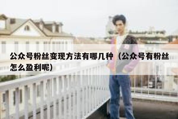 公众号粉丝变现方法有哪几种(公众号有粉丝怎么盈利呢) 第1张 公众号粉丝变现方法有哪几种(公众号有粉丝怎么盈利呢) 第1张