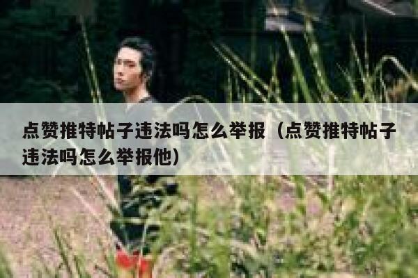 点赞推特帖子违法吗怎么举报（点赞推特帖子违法吗怎么举报他） 第1张