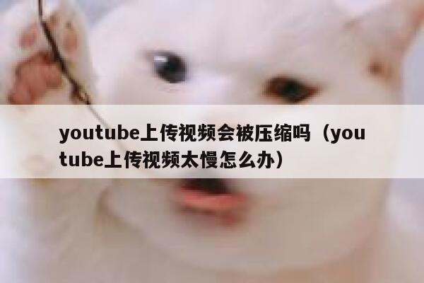 youtube上传视频会被压缩吗（youtube上传视频太慢怎么办） 第1张