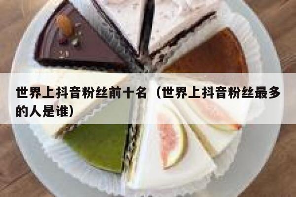 世界上抖音粉丝前十名（世界上抖音粉丝最多的人是谁） 第1张