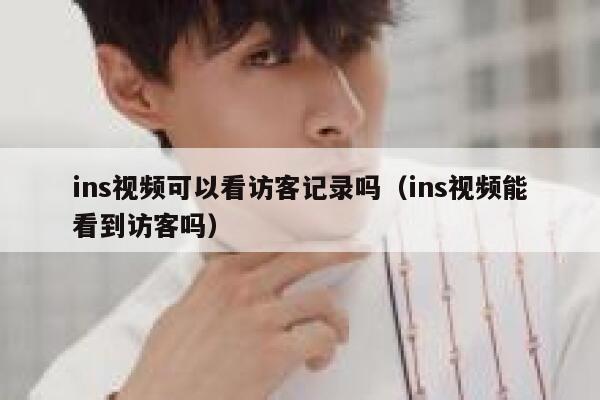 ins视频可以看访客记录吗（ins视频能看到访客吗） 第1张