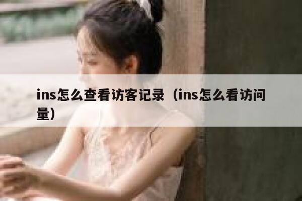 ins怎么查看访客记录（ins怎么看访问量） 第1张
