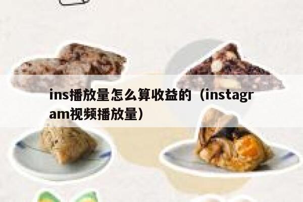 ins播放量怎么算收益的（instagram视频播放量） 第1张
