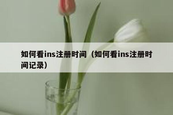 如何看ins注册时间（如何看ins注册时间记录） 第1张