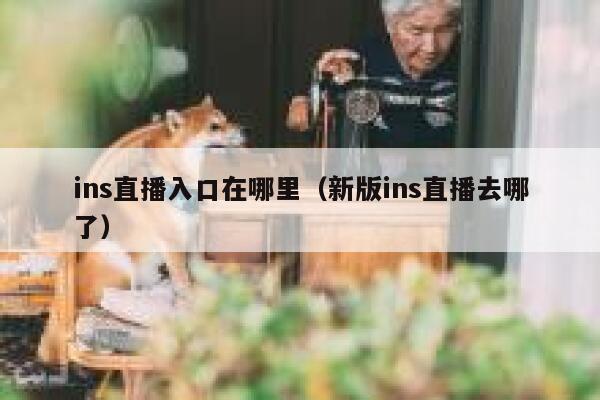 ins直播入口在哪里（新版ins直播去哪了） 第1张
