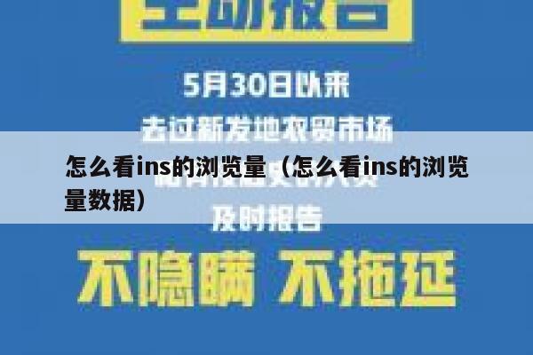 怎么看ins的浏览量（怎么看ins的浏览量数据） 第1张