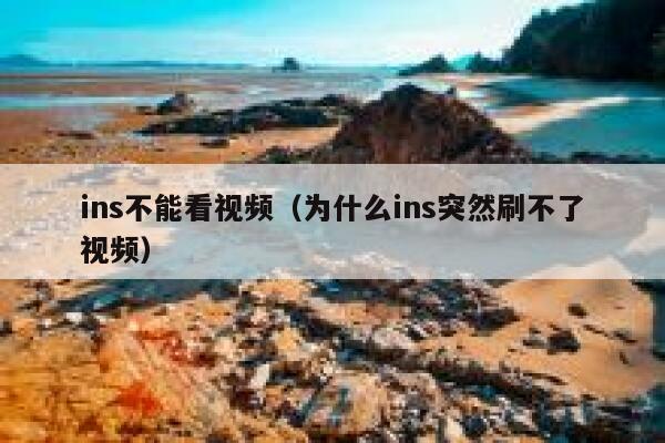 ins不能看视频（为什么ins突然刷不了视频） 第1张