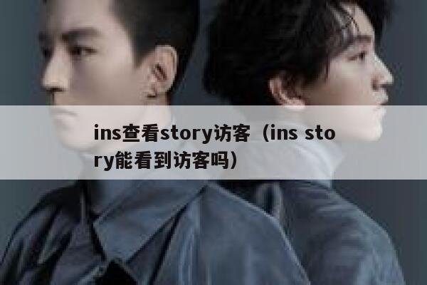 ins查看story访客（ins story能看到访客吗） 第1张