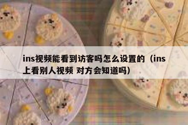 ins视频能看到访客吗怎么设置的（ins上看别人视频 对方会知道吗） 第1张
