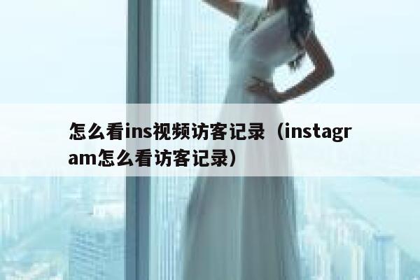 怎么看ins视频访客记录（instagram怎么看访客记录） 第1张