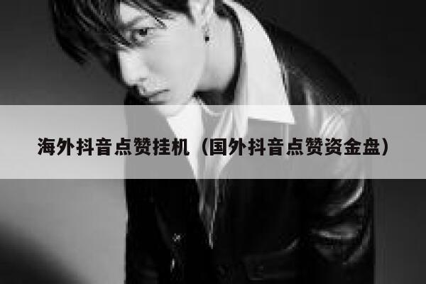 海外抖音点赞挂机(国外抖音点赞资金盘) 第1张 海外抖音点赞挂机(国外抖音点赞资金盘) 第1张