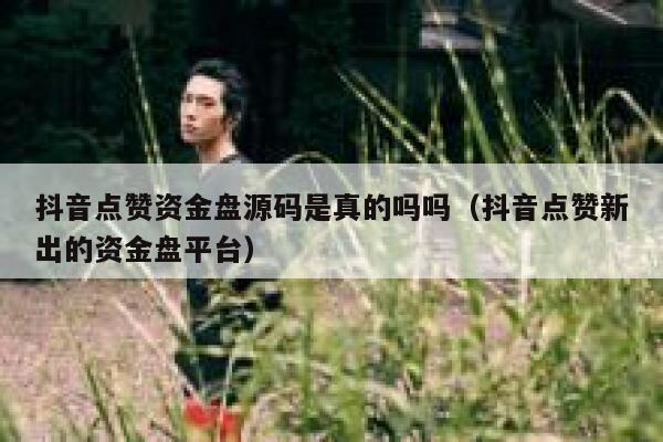 抖音点赞资金盘源码是真的吗吗(抖音点赞新出的资金盘平台) 第1张 抖音点赞资金盘源码是真的吗吗(抖音点赞新出的资金盘平台) 第1张