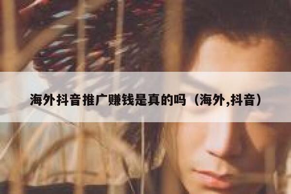 海外抖音推广赚钱是真的吗(海外,抖音) 第1张 海外抖音推广赚钱是真的吗(海外,抖音) 第1张