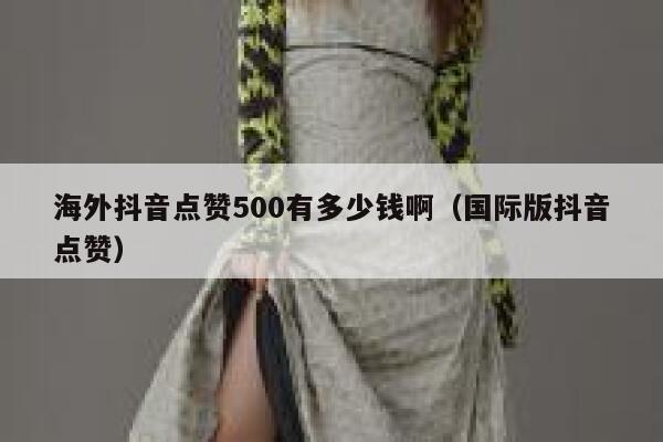 海外抖音点赞500有多少钱啊(国际版抖音点赞) 第1张 海外抖音点赞500有多少钱啊(国际版抖音点赞) 第1张