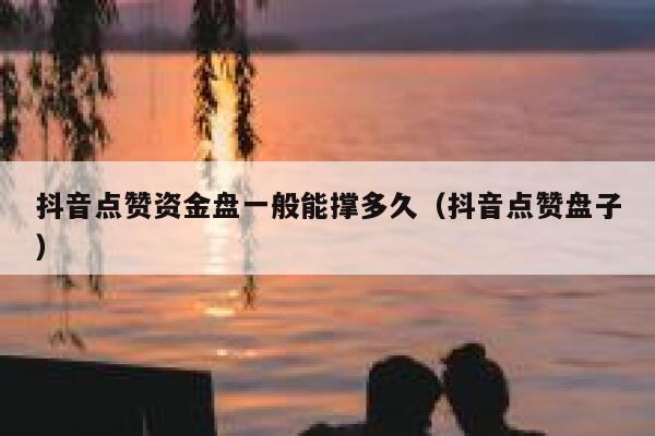 抖音点赞资金盘一般能撑多久(抖音点赞盘子) 第1张 抖音点赞资金盘一般能撑多久(抖音点赞盘子) 第1张