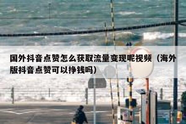 国外抖音点赞怎么获取流量变现呢视频(海外版抖音点赞可以挣钱吗) 第1张 国外抖音点赞怎么获取流量变现呢视频(海外版抖音点赞可以挣钱吗) 第1张
