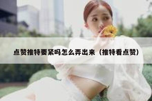 点赞推特要紧吗怎么弄出来(推特看点赞) 第1张 点赞推特要紧吗怎么弄出来(推特看点赞) 第1张