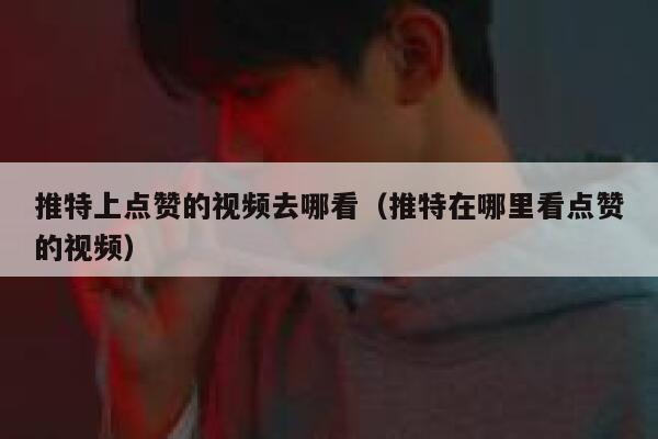 推特上点赞的视频去哪看(推特在哪里看点赞的视频) 第1张 推特上点赞的视频去哪看(推特在哪里看点赞的视频) 第1张