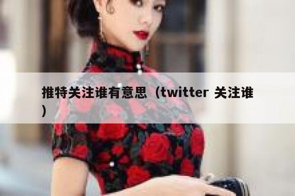 推特关注谁有意思(twitter 关注谁) 第1张 推特关注谁有意思(twitter 关注谁) 第1张