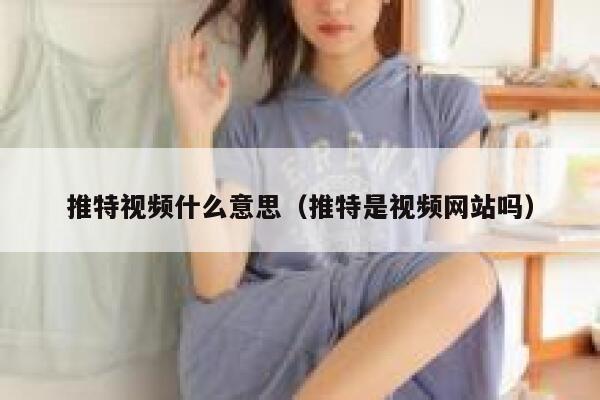 推特视频什么意思(推特是视频网站吗) 第1张 推特视频什么意思(推特是视频网站吗) 第1张